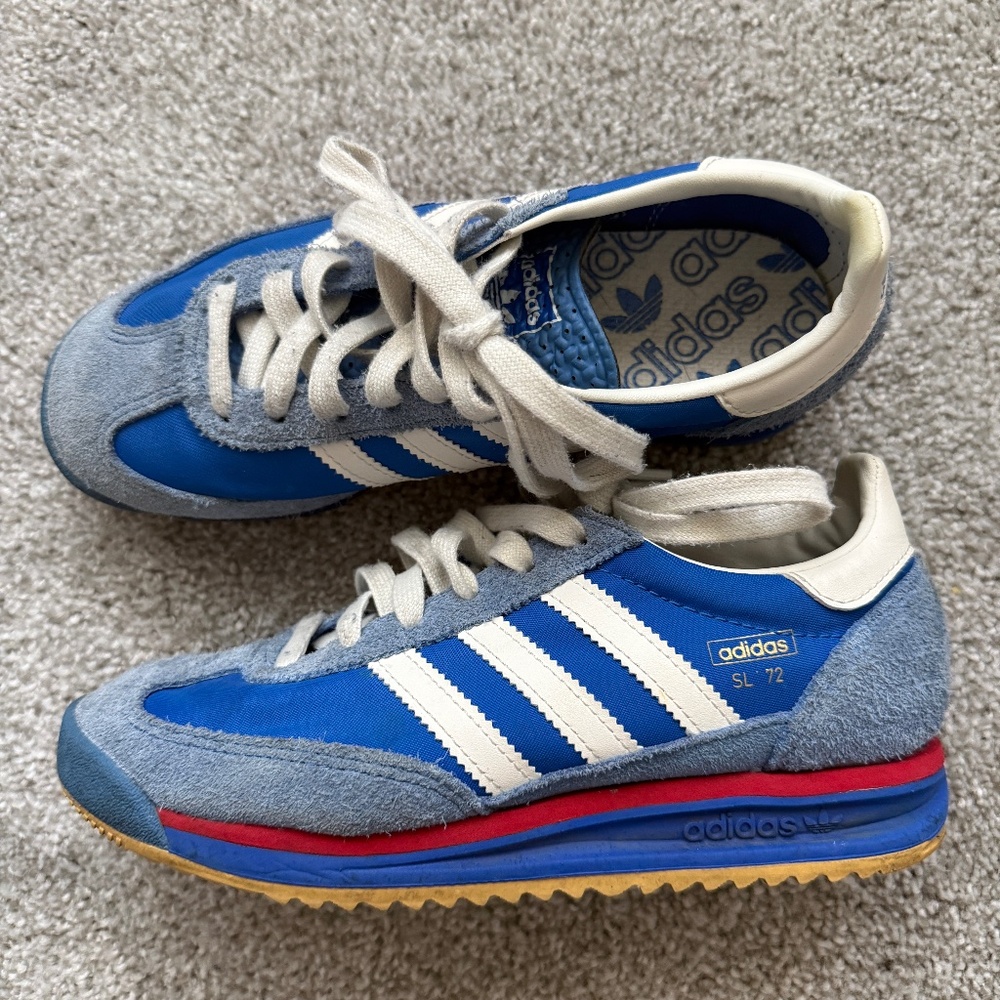 Royal blue Adidas